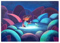 Carmín y su pequeño coyote