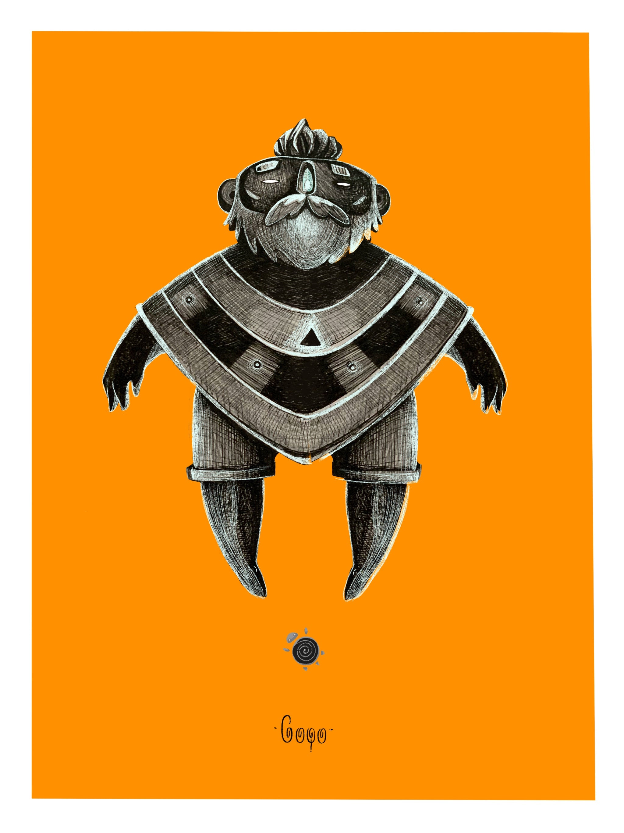 Los Colores de Don Goyo Naranja
