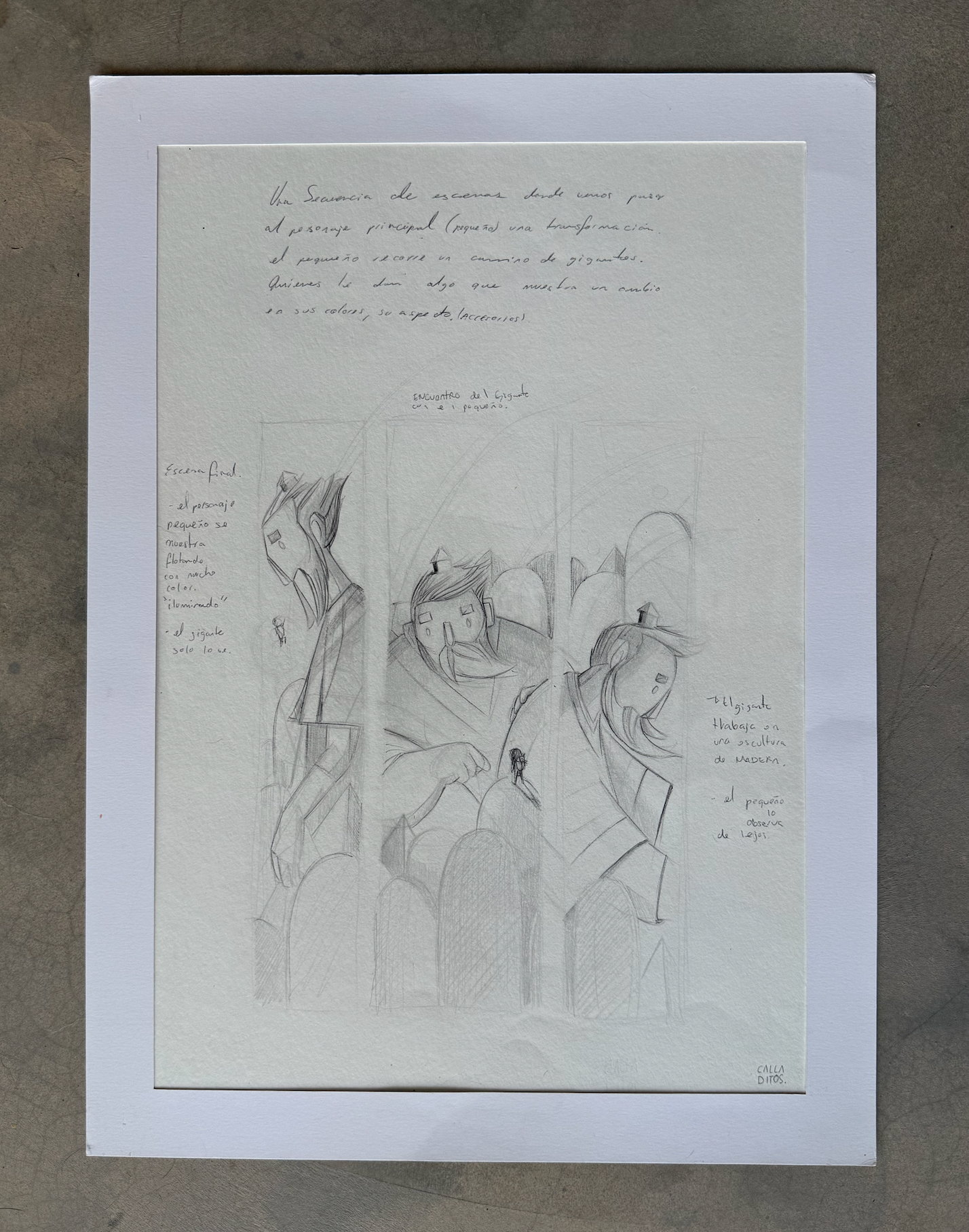 Storyboard del encuentro